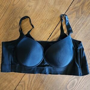 Plus Size Underwire Full Coverage Bra Black 48B / 110B Supportive Lingerie